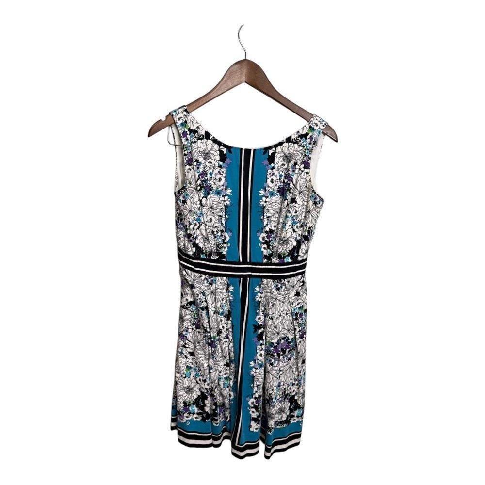 New York & Company Floral A-Line Dress Size 4